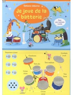 Je joue de la batterie