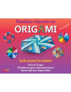Mandalas relaxants en origami
