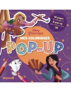 Mes coloriages pop-up...