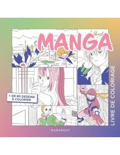 Livre de coloriage Manga