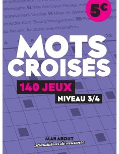 Cahier de Jeux Mots croisés