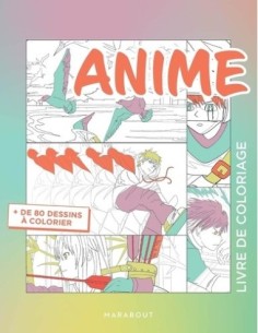 Livre de coloriage Animé