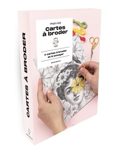 Mon kit cartes à broder