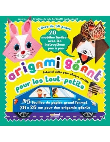 Origami géant pour les tout-petits