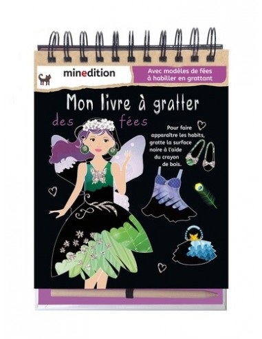 Mon livre à gratter des fées